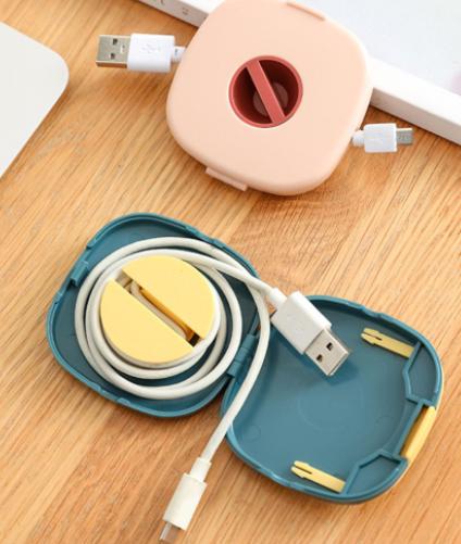 Cable Storage Box- Multifunctional Rotatable Cable Storage Box